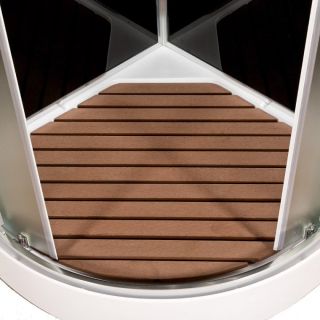 Душевая кабина Deto B09S BLACK 90х90х220 см